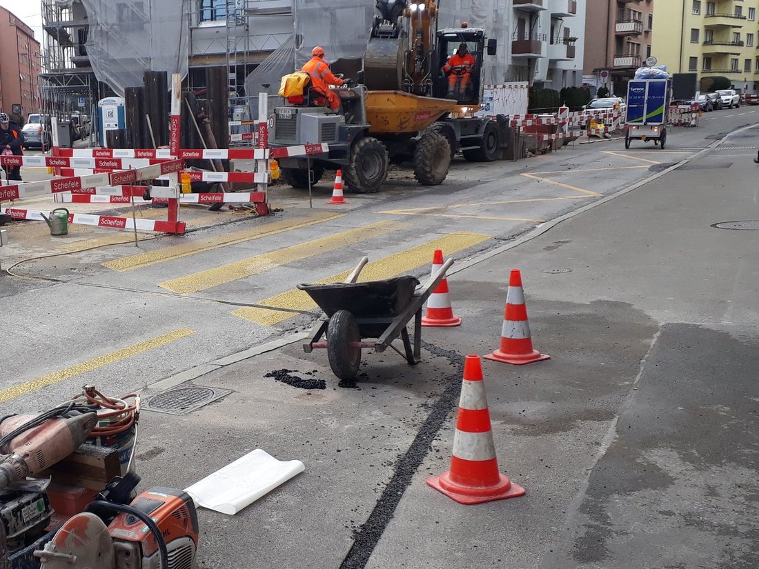 Baustelle im kommunalen Tiefbau - InfraCarbon Video